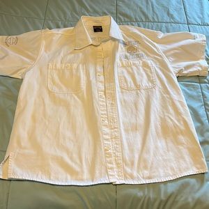 Harley button up shirt